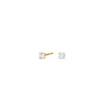 LUXURY 14kt. Gold Ohrstecker  m. Lab Grown Diamant 2x0,125ct TW/VS2