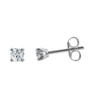 LUXURY 14kt. Gold Ohrstecker  m. Lab Grown Diamant 2x0,125ct TW/VS2