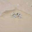 LUXURY 14kt. Gold Ohrstecker  m. Lab Grown Diamant 2x0,125ct TW/VS2