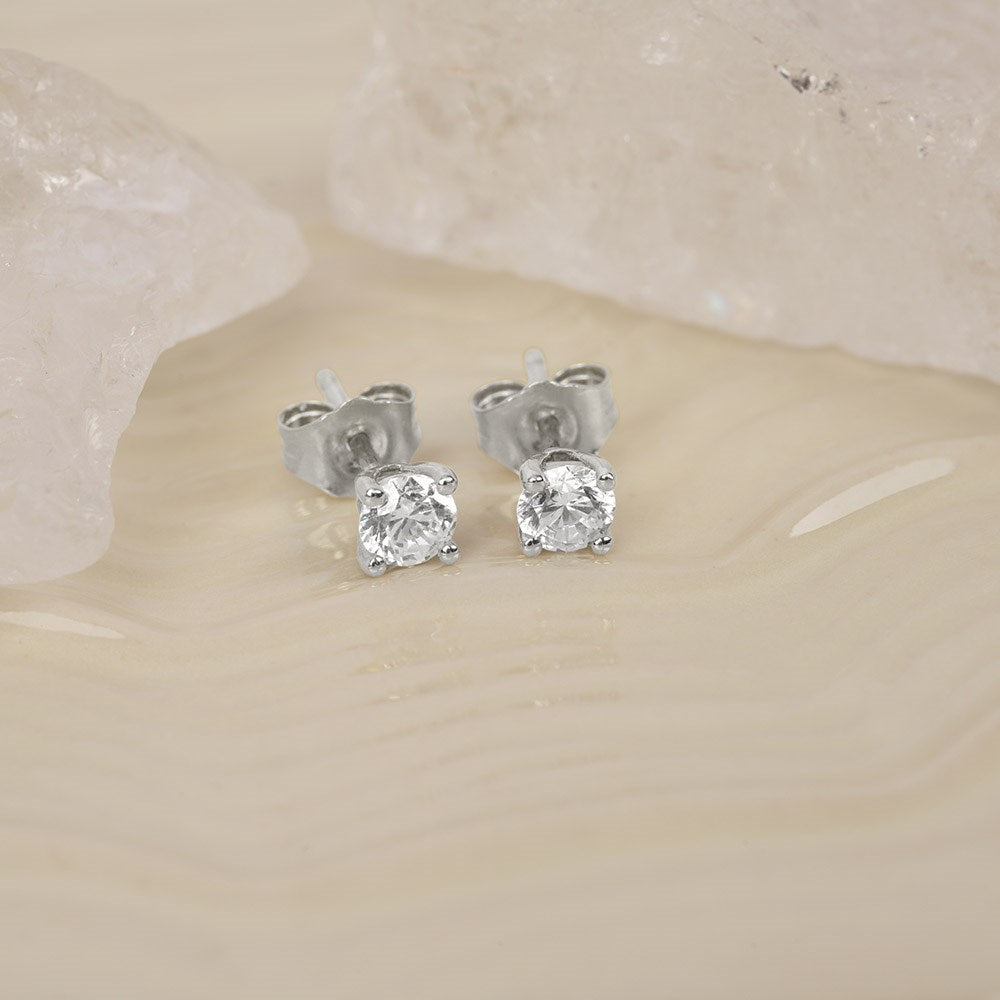 LUXURY 14kt. Gold Ohrstecker  m. Lab Grown Diamant 2x0,25ct TW/VS2 - Gold