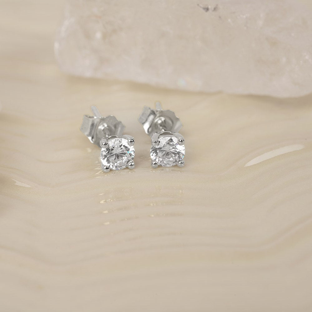 LUXURY 14kt. Gold Ohrstecker  m. Lab Grown Diamant 2x0,35ct TW/VS2 - Gold
