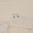 LUXURY 14kt. guldørestikker m. lab grown diamant 2x0,50ct TW/VS2