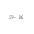 LUXURY solitaire 14kt. guldørestikker m. lab grown diamant 2x1ct TW/VS2