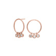 Silver studs EMMYNOR 22mm