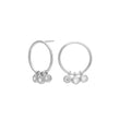 Silver studs EMMYNOR 22mm