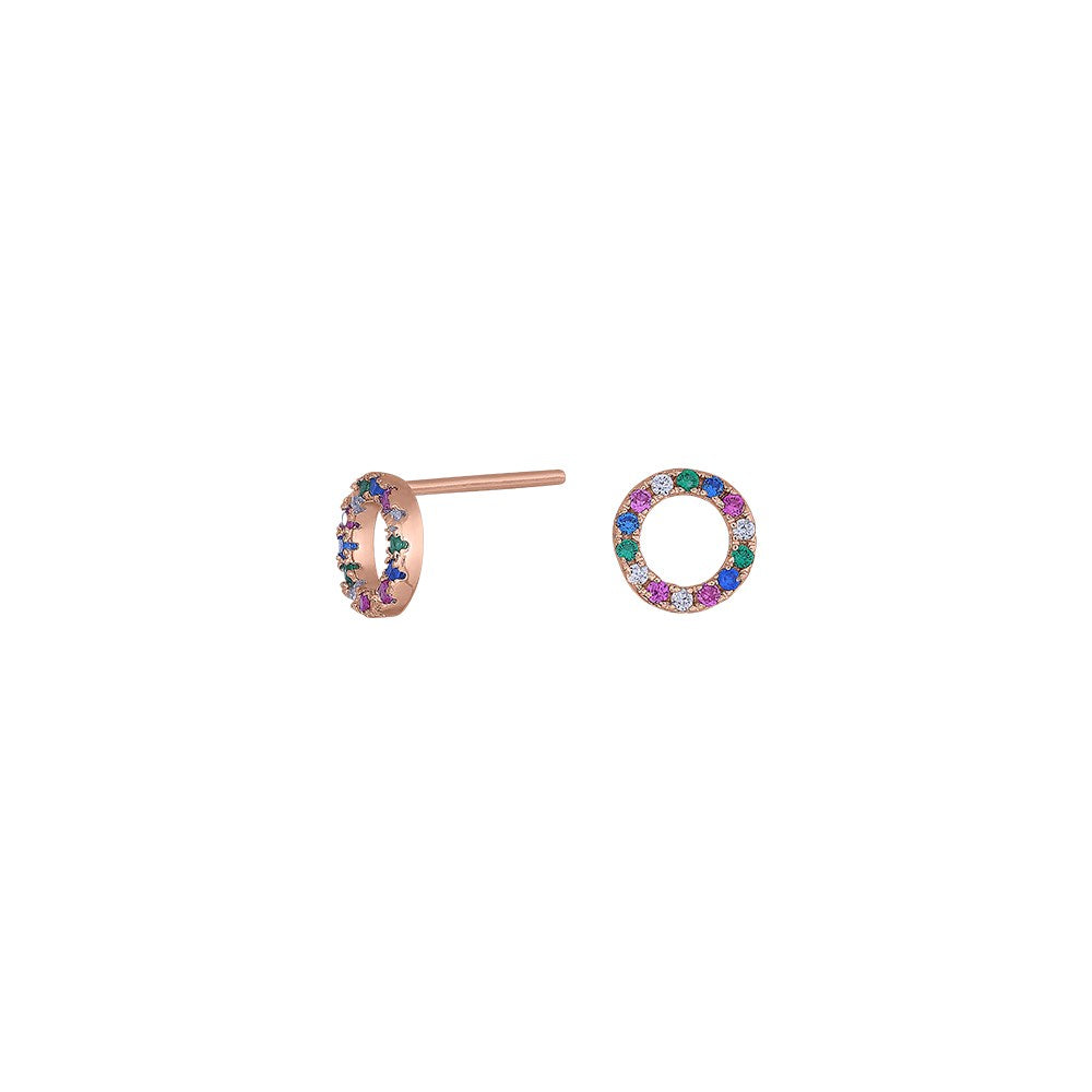 Silver ear studs FILUCANOR 8mm