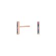 Silver ear studs FIRANOR 10mm