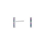 Silver ear studs FIRANOR 10mm