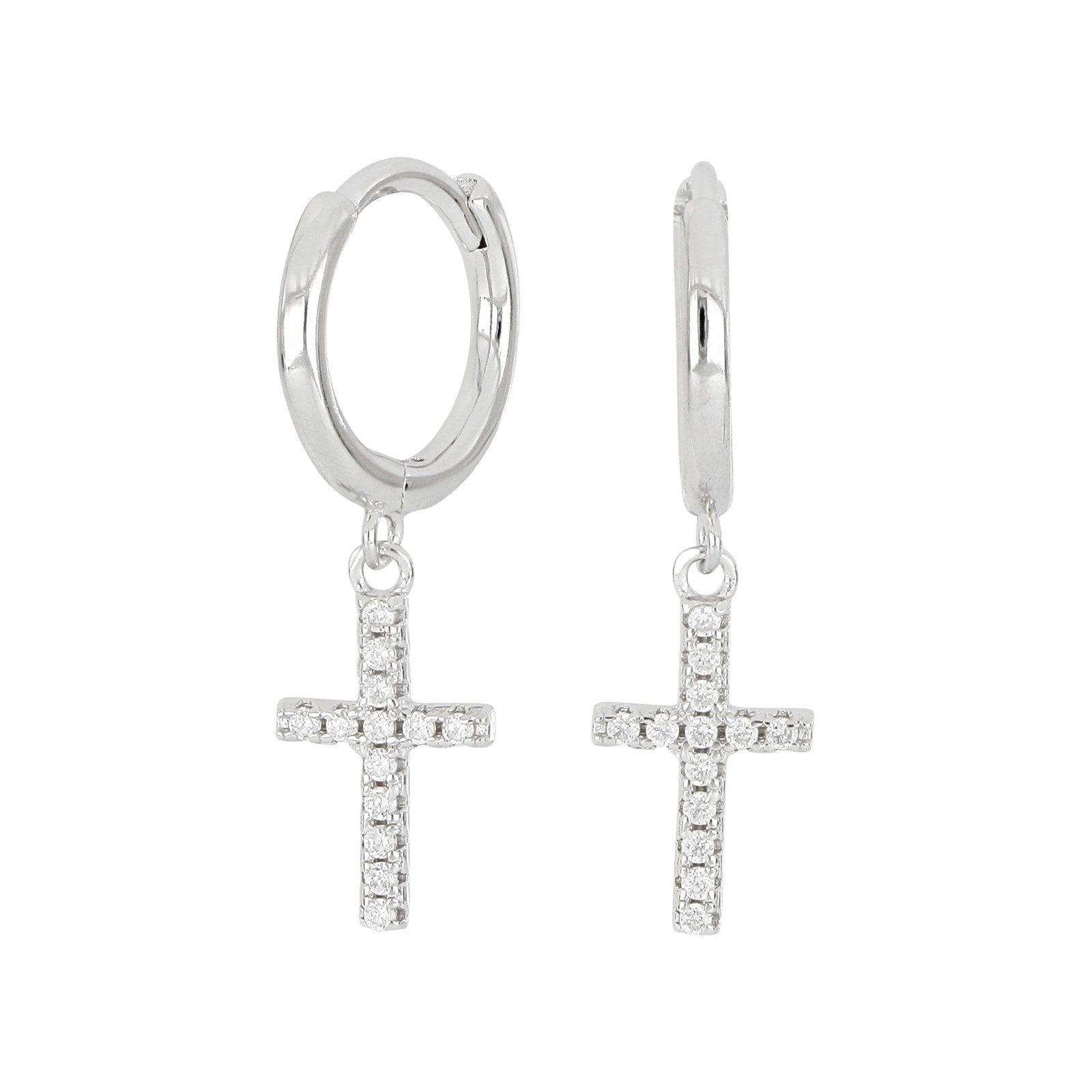 Silbernes Kreolenkreuz ALAINENOR