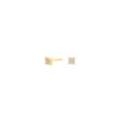 Silver ear studs 3mm JOANNOR