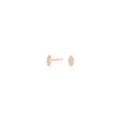 Silver ear studs 5mm JOANNOR