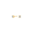 Silver ear studs 4mm JOANNOR