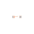 Silver ear studs 4mm JOANNOR