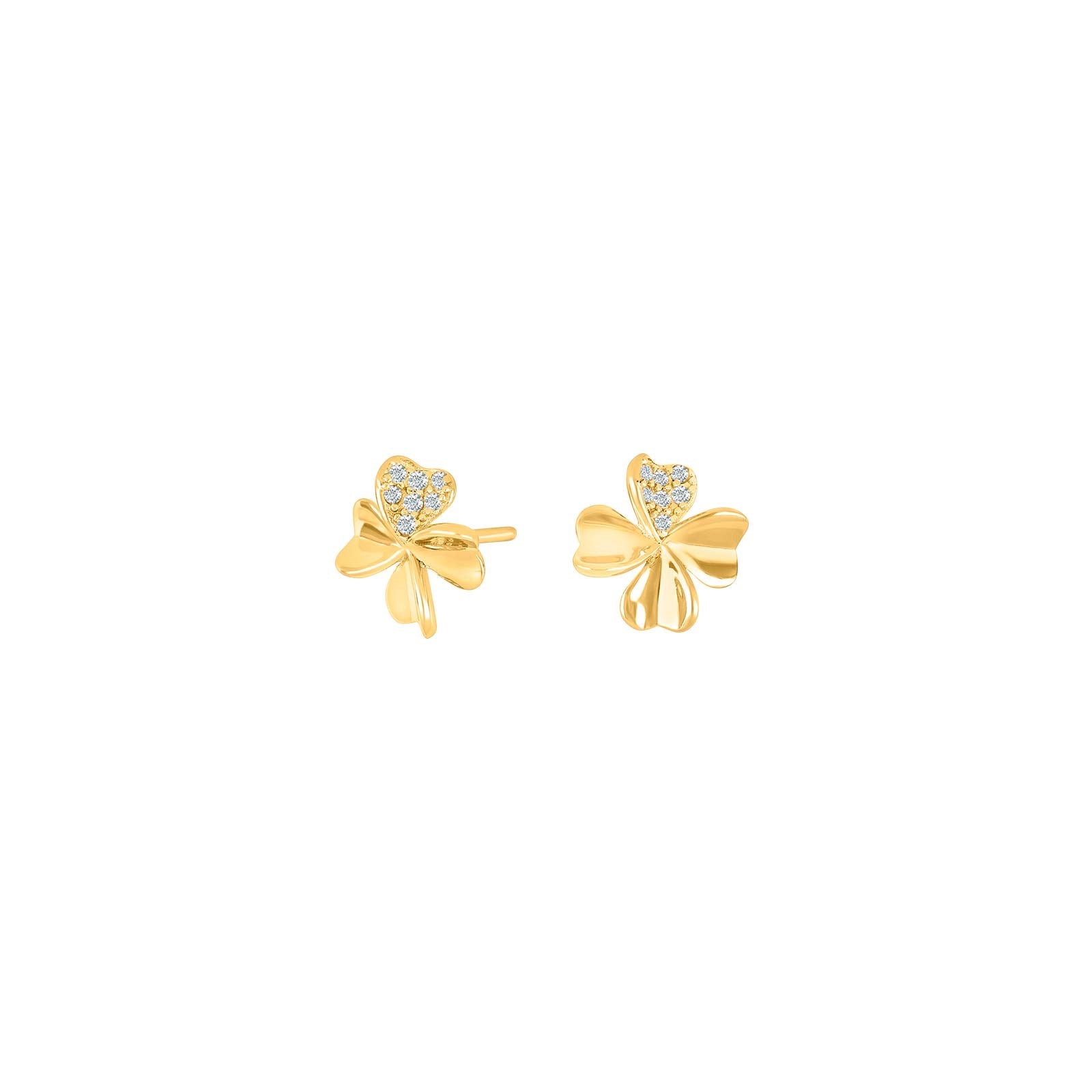 Silver ear studs JOLINNOR