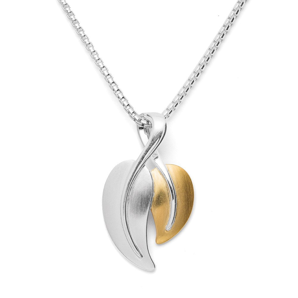 925/- Vedhæng, delvis fg mat/blank