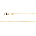 750/- Omegareif Tonda mit Karabiner 45cm