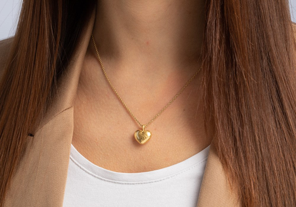 925/- Vedhæng, fg børstet, dia. 0,03ct W-SI