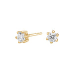 Siersbøl 14ct. Afrodite earrings 0.40ct WSI