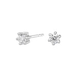 Siersbøl 14ct. Afrodite WG earrings 0.40ct WSI