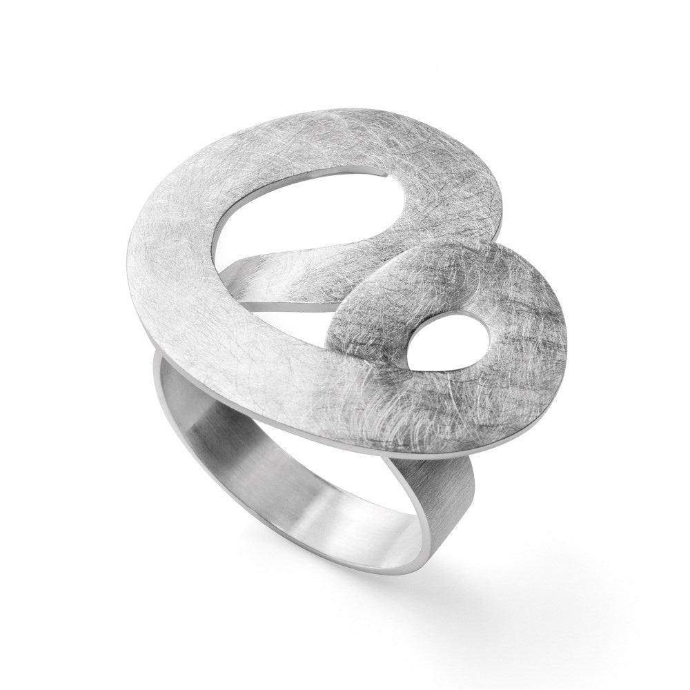 NOK 925 Ring gebürstet