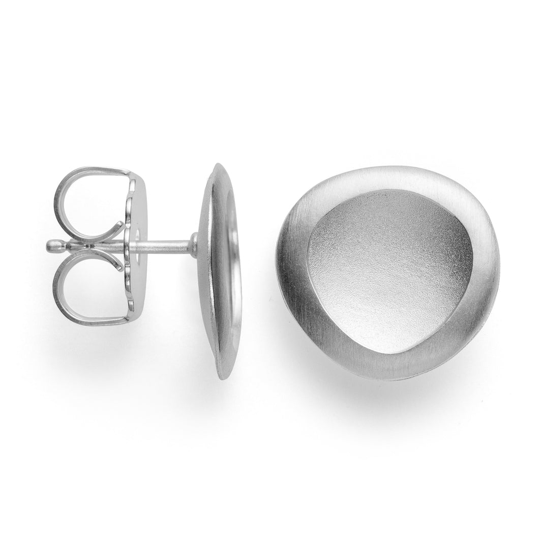 925/- earstud satin/sand