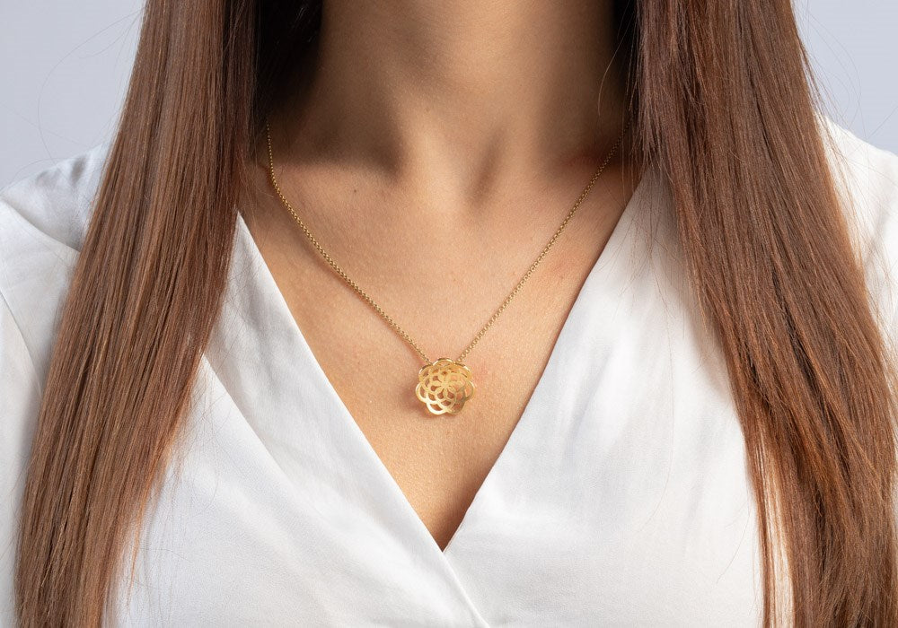 925/- Vedhæng, mat fg