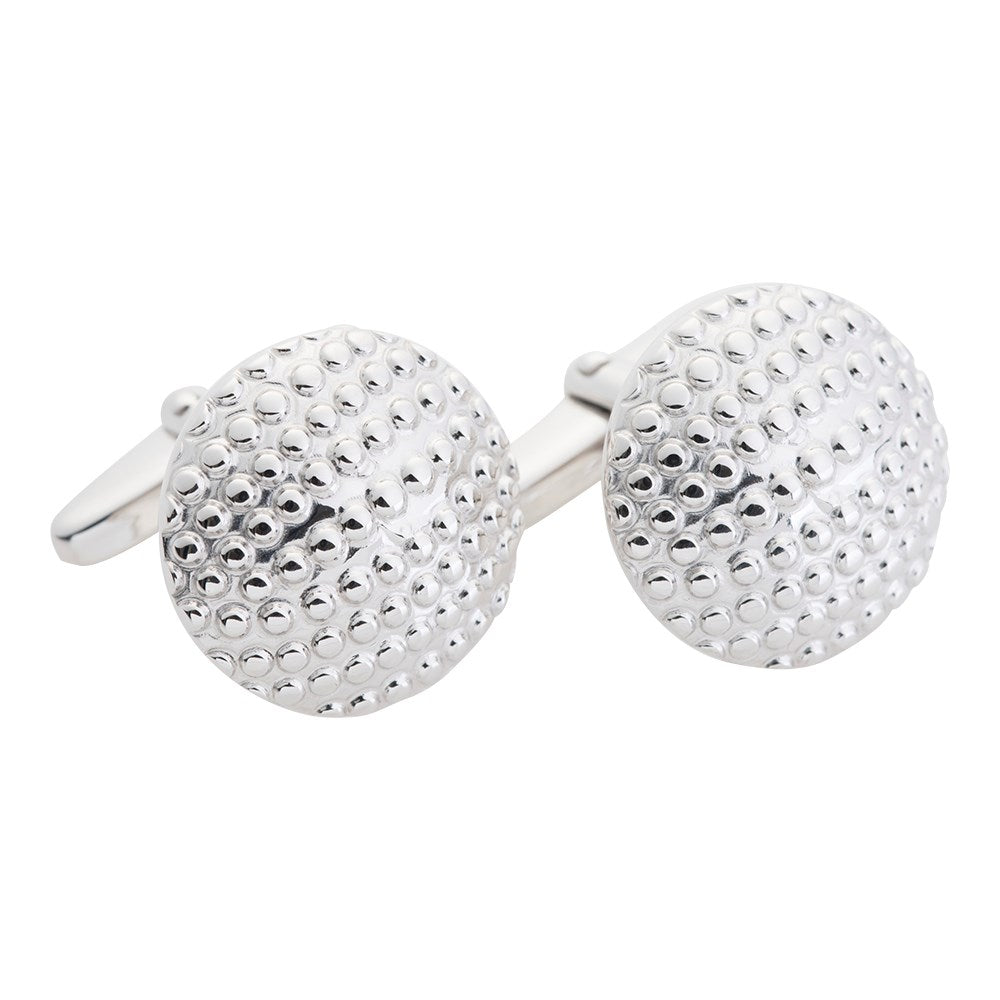 Silber rhodinierte Manschettenknöpfe