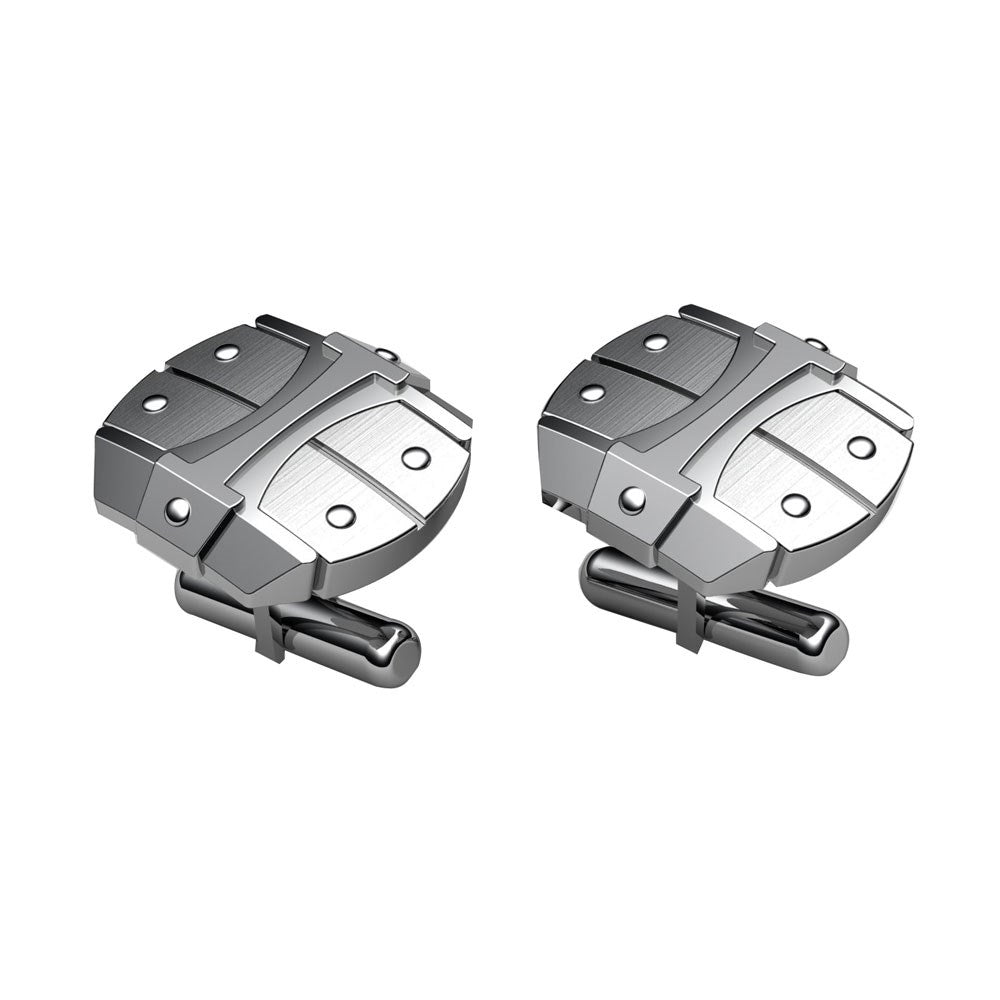 Edelstahl Manschettenknöpfe Rüstung