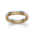 925/- Ring, teilmattiert