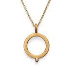925/- Vedhæng, mat fg, brillant 0,01ct W-SI