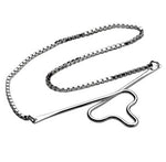 Tie chain silver