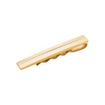 Edelstahl Krawattenhalter  IP Gold