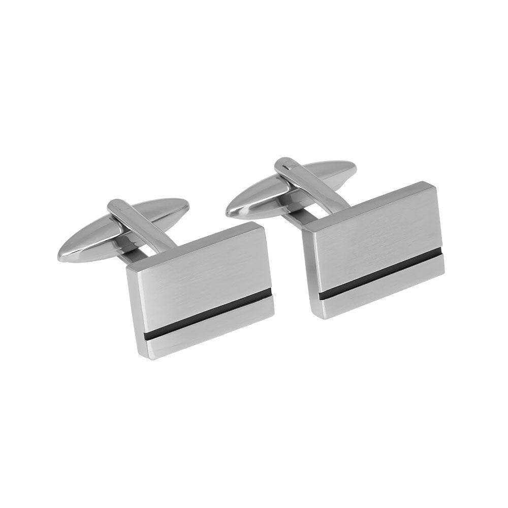 Edelstahl manchettenknöpfe