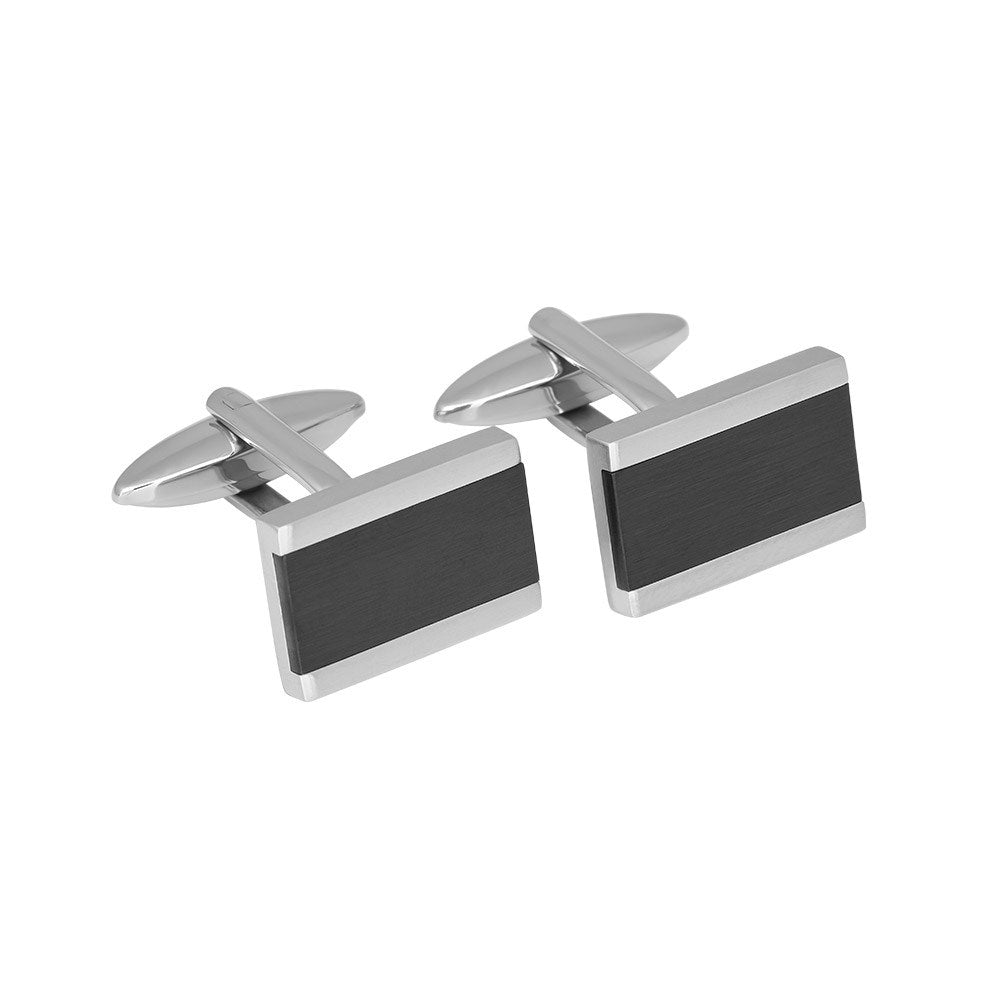 Stainless steel cuff links