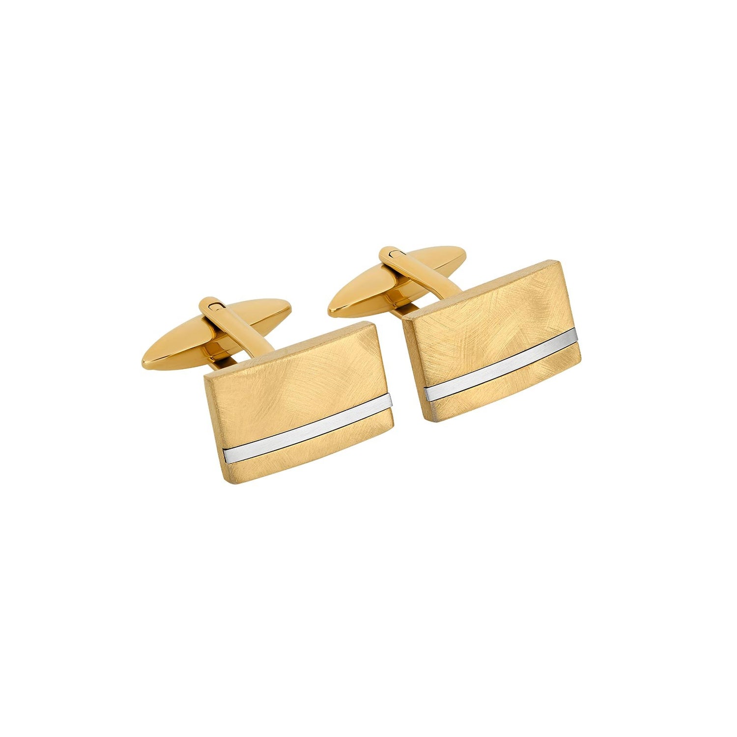 Stainless steel cuff links