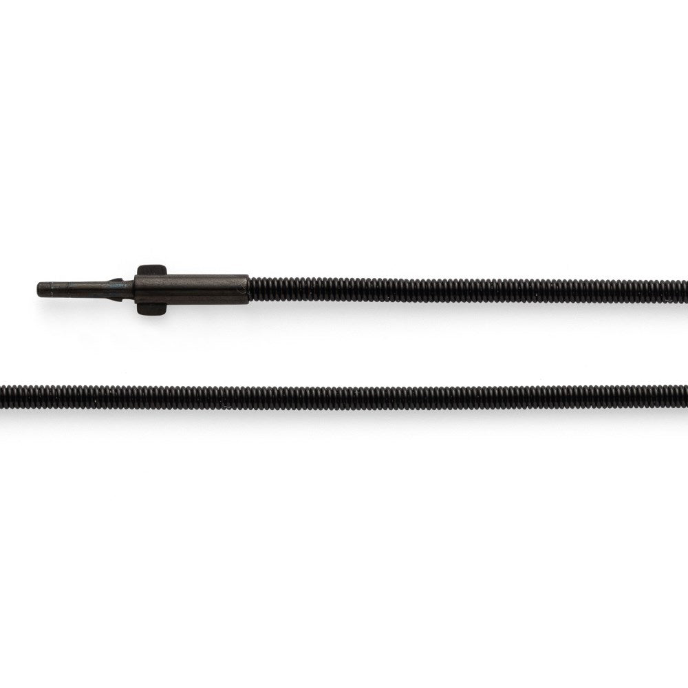 Stahl-Spiralreif Colour, schwarz 2,0mm, 45cm