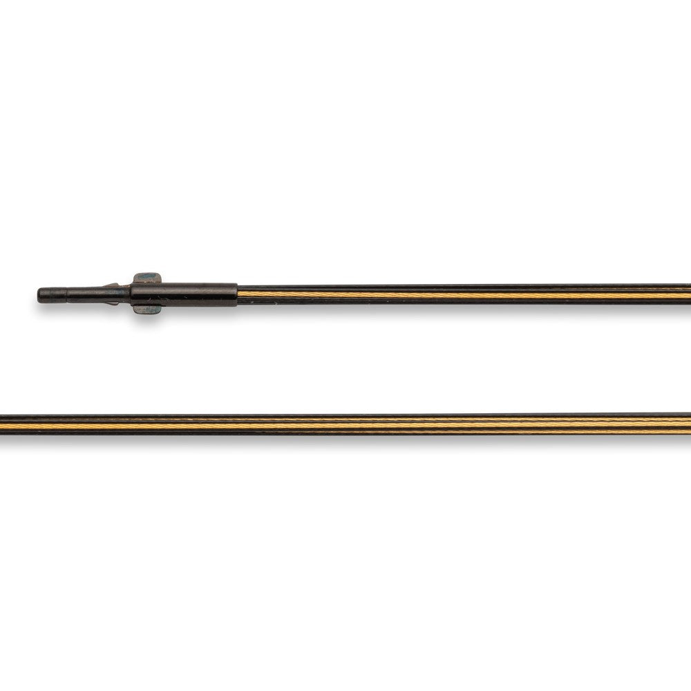 Rustfrit stål 15rk sort + fg 0,36mm, 45cm, PVD