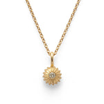 750/- Anhänger matt./Poliert, Brillant 0,04ct W-SI