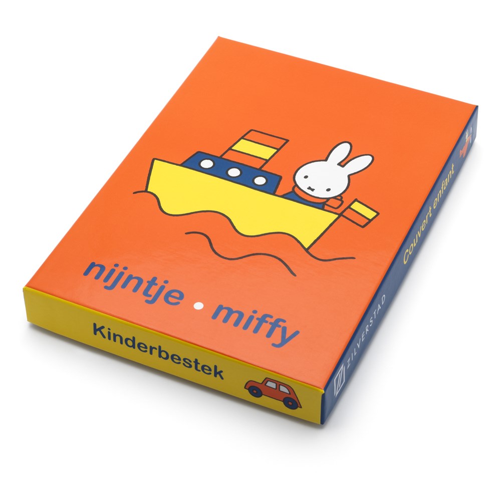 Kinderbestek nijntje voertuigen