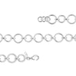 925/- Armband matt, 20cm + 1cm