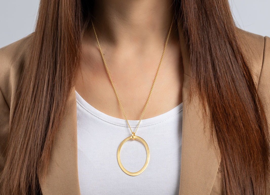 925/- pendant, gp satin