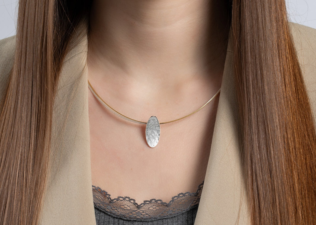 NOK 925 Pendant brushed