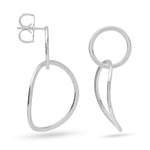925/- Ohrstecker matt.