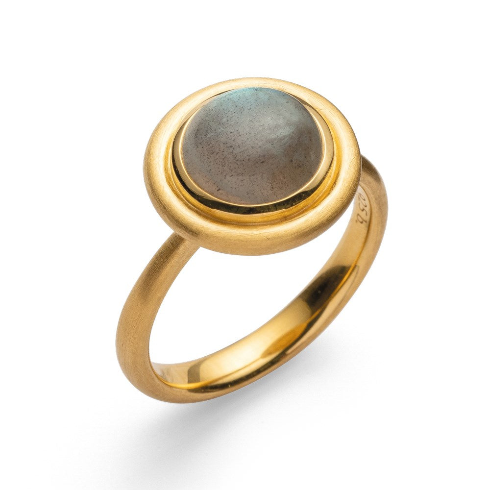 925/- Ring, fg matt/glänzend, lab 2,63ct - 52 / Nicht rhodiniert