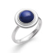 925/- Ring matt/glänzend, Lapis 2,73 ct