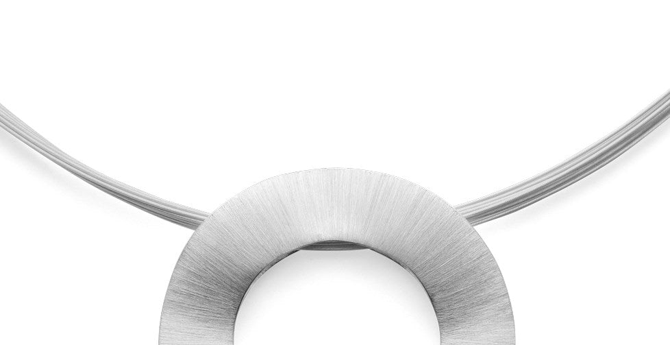 Stahl-Seil 12-reihig, versilbert 0,5mm, 45cm