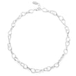 925/- necklace brushed, 47cm + 2cm