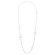 925/- Necklace matt/glossy, 97cm