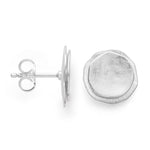 925/- Ohrringe matt/gebürstet