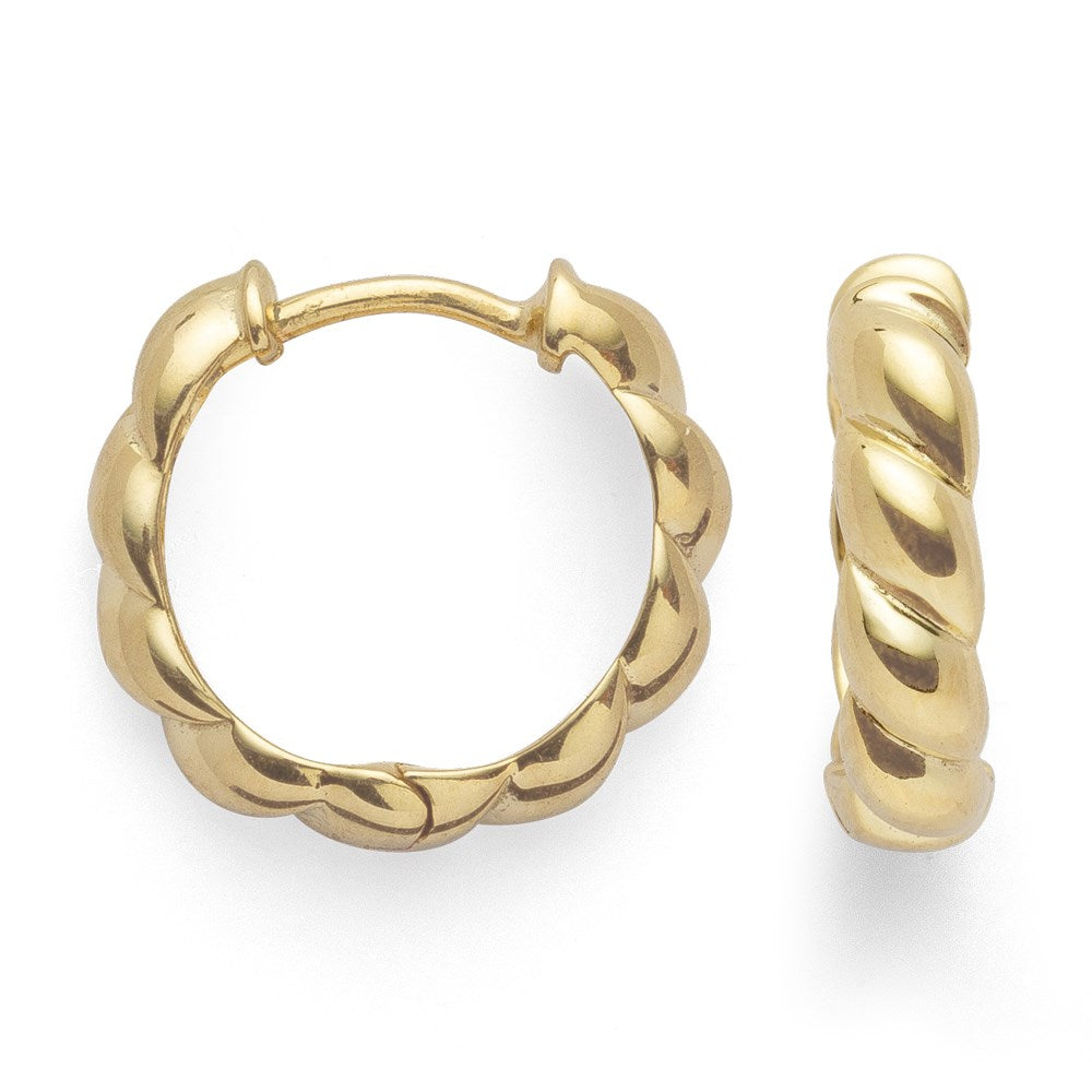 925/- hinge earrings, gp pol.